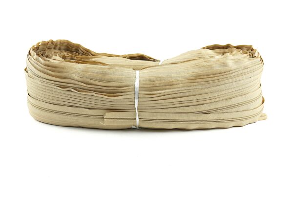 Taśma suwakowa jasny beż