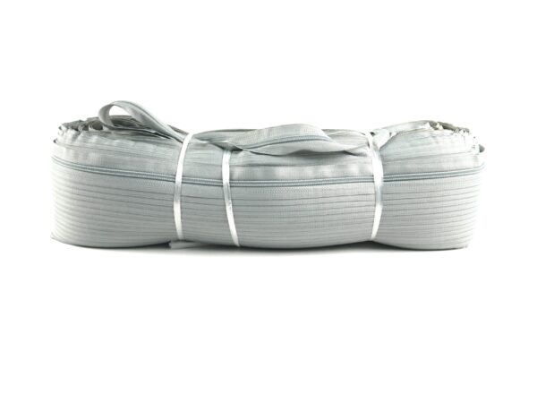 Taśma suwakowa jasny popiel