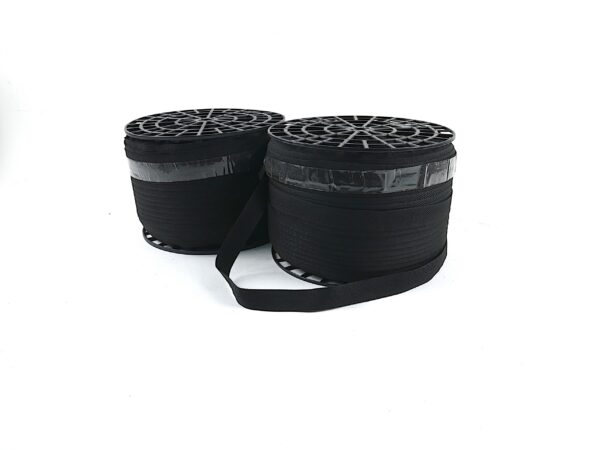 Taśma tapicerska czarna