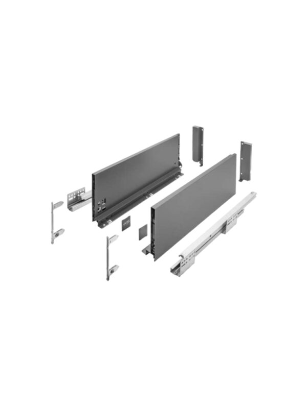Szuflada AXISPRO 450mm antracyt - wysoka