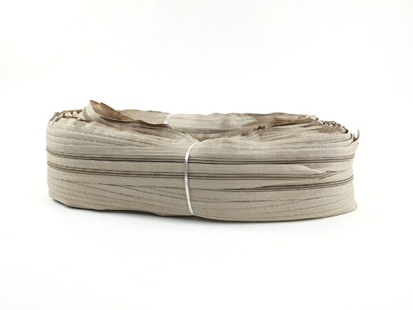 Taśma suwakowa ciemny beż