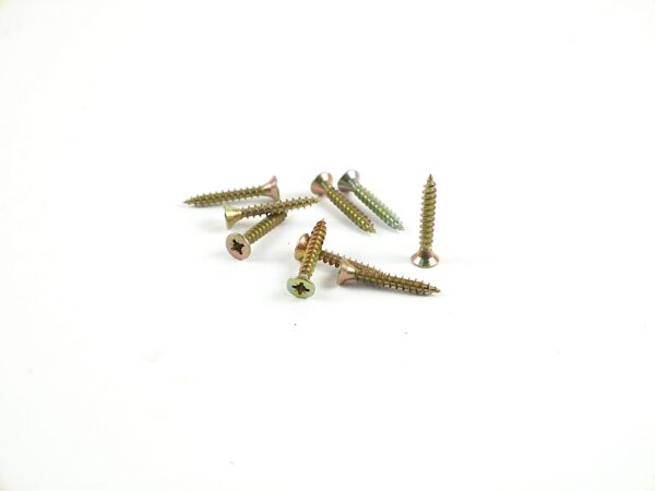 Wkręt hartowany 5×35mm żółty